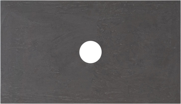 Столешница для ванной Allen Brau Reality 1.32023.G 81 см керамогранит, цвет серый