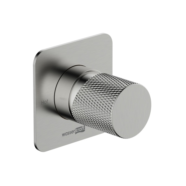 Смеситель для душа Wasserkraft Tauber 6451 встраиваемый в стену 
без термостата никель