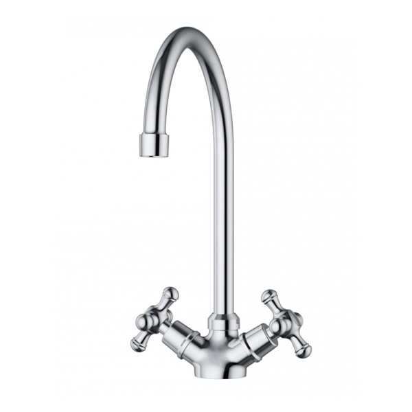 Смеситель для кухни Damixa Retro 230000000 без подключения к фильтру хром