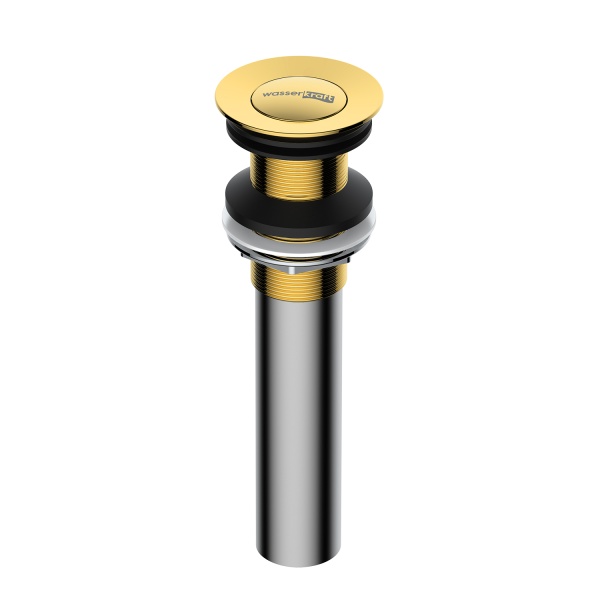 Донный клапан Wasserkraft Sauer A253, латунь, латунь