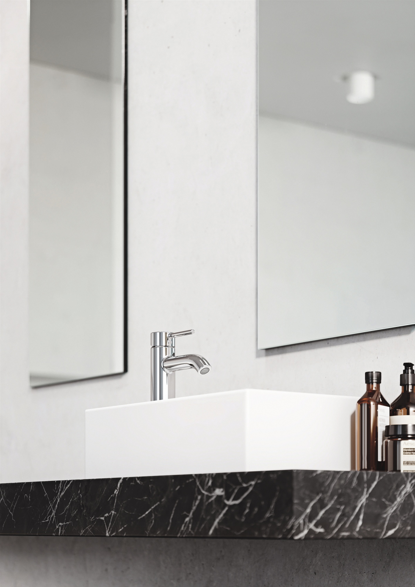 Смеситель для раковины Kludi Bozz 382700576 хром