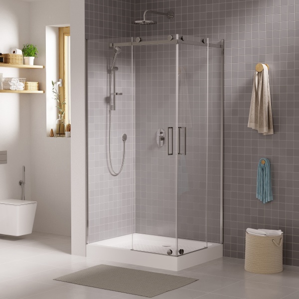 Душевой угол Grossman Cosmo GR-1120L прямоугольная  стекла , профиль 