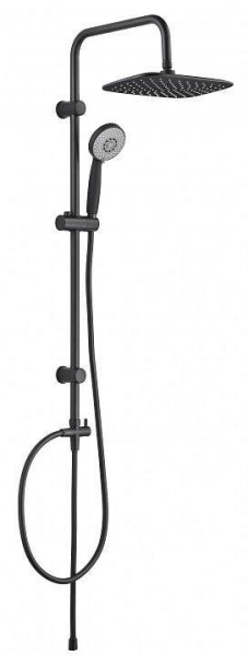 Душевая система без смесителя Aquanet Passion AF300-70-RC-B монтаж настенная без термостата черный