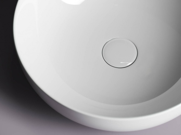 Раковина накладная круглая Ceramica Nova Element CN5024 фарфор цвет белый