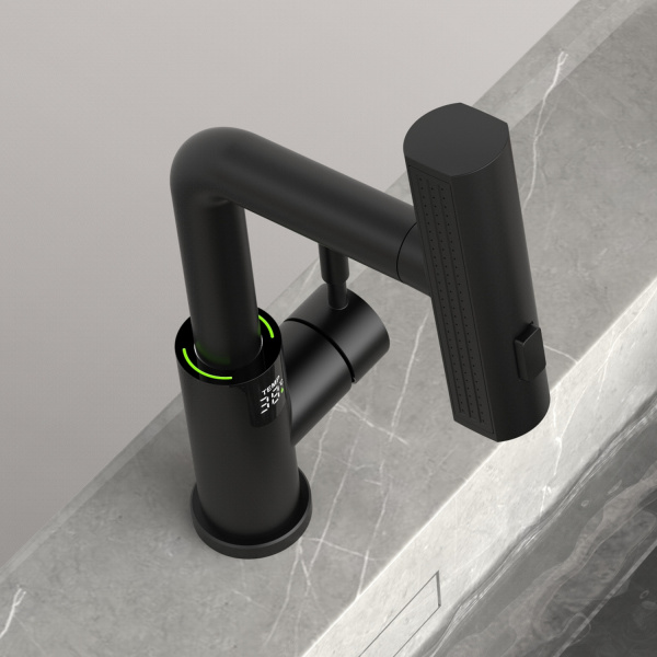 Смеситель для раковины Black&White Universe SD3028B черный