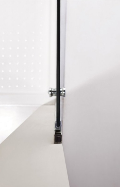 Душевая дверь Cezares Eco ECO-O-B-1-65-P-Cr 65 см стекла рифленые, профиль хром