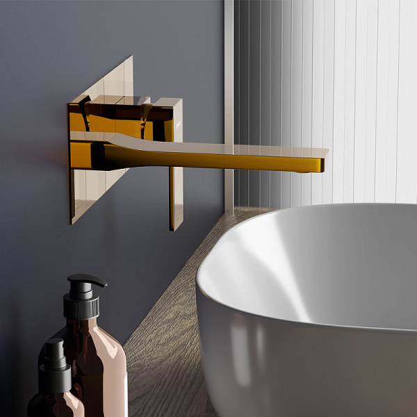 Смеситель для раковины Damixa Gala 530260600 золото