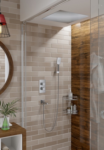 Душевая система со смесителем Timo Petruma SX-5019/00SM монтаж встраиваемая в стену с термостатом хром