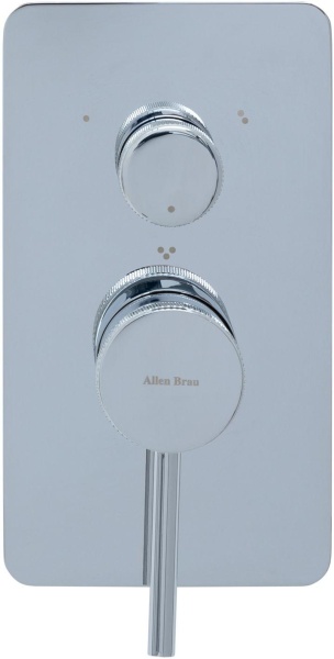 Смеситель для душа на 3 выхода Allen Brau Priority 3.0 5.31A11-00 встраиваемый в стену 
без термостата хром