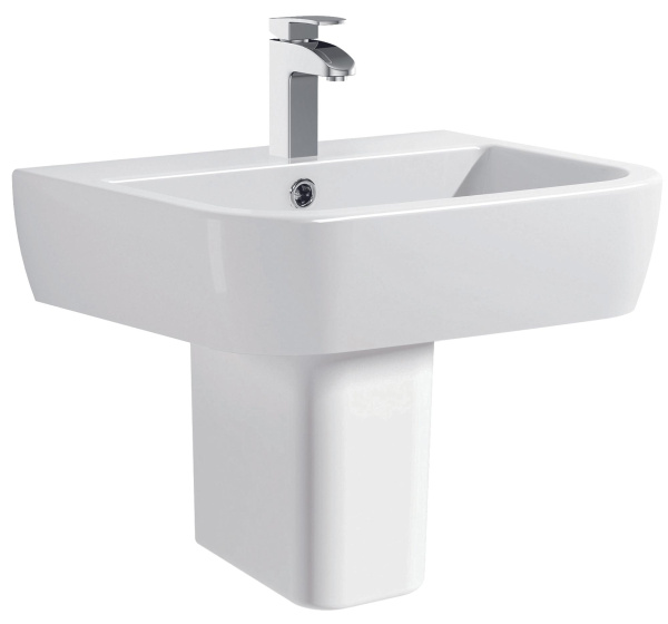 Раковина подвесная прямоугольная Allen Brau Infinity 4.21007.20 керамика цвет белый