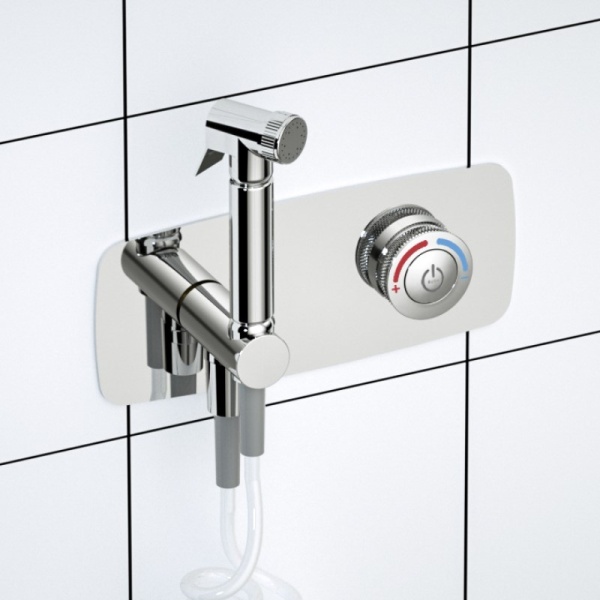 Гигиенический душ D&amp;K Bayern Alfeld DA1484501 встраиваемый в стену хром