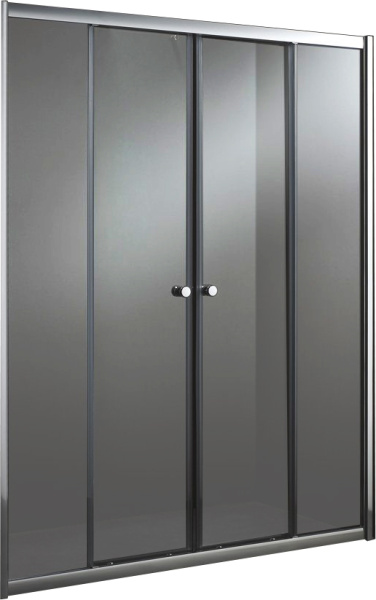 Душевая дверь Cezares Anima ANIMA-W-BF-2-170-P-Cr 170 см стекла матовые, профиль хром