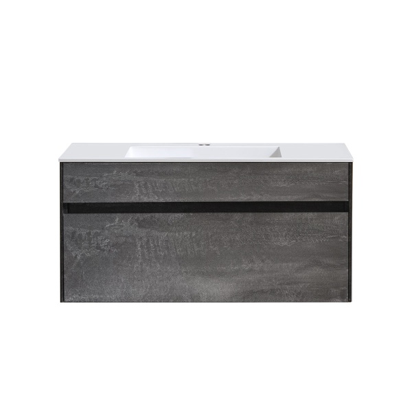 Тумба  подвесная Vincea Chiara VMC-2C100GS 100 см  1 ящик цвет G.Stone 