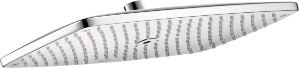 Душевая система со смесителем Hansgrohe Raindance Select E 27113400 монтаж настенная с термостатом хром/белый