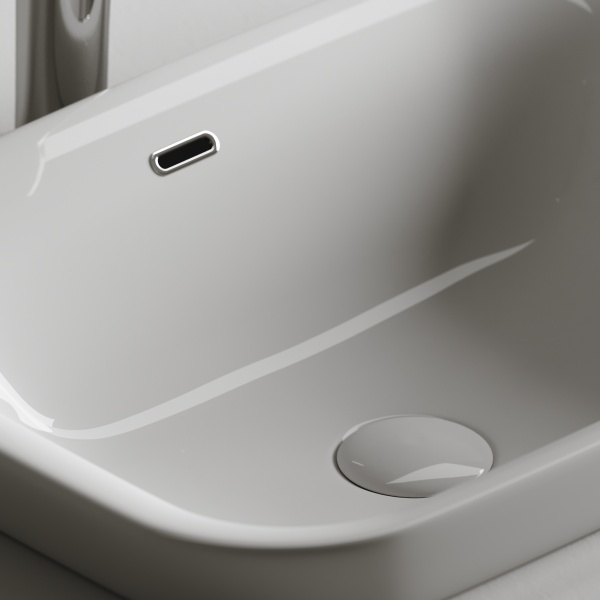 Раковина встраиваемая сверху прямоугольная Ceramica Nova Element CN6041 фарфор цвет белый