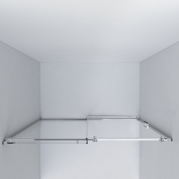 Душевая дверь Vincea Como VPS-1C120CG 120 см стекла тонированные, профиль хром