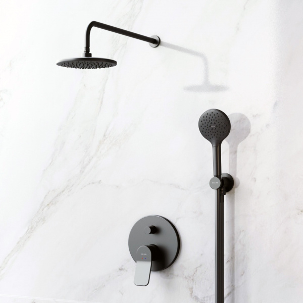 Душевая система со смесителем Am.Pm X-Joy FB85A1RH22 монтаж  без термостата 