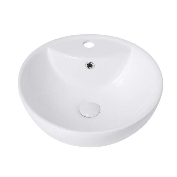 Раковина  круглая Abber Bequem AC2101 керамика цвет белый