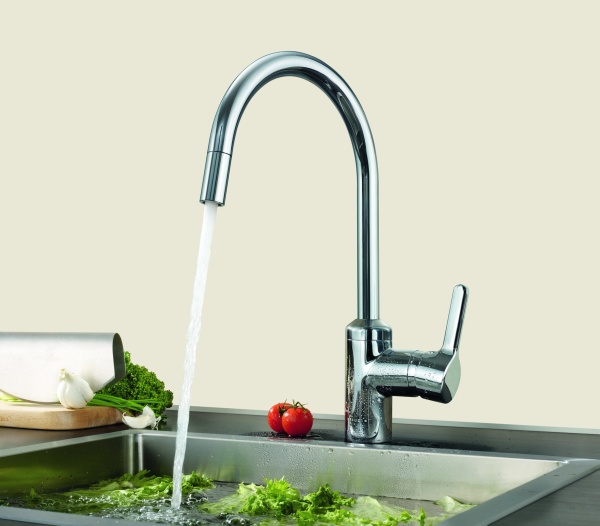 Смеситель для кухни Kludi Bingo star 428030578 без подключения к фильтру хром