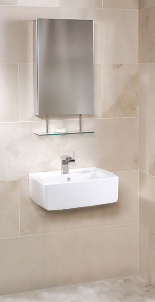 Раковина  прямоугольная Cezares Flamingo CZR-354 фаянс цвет белый