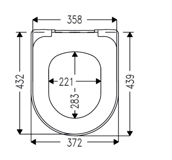 Крышка-сиденье Villeroy &amp; Boch Antao 8M67S1R1 цвет белый