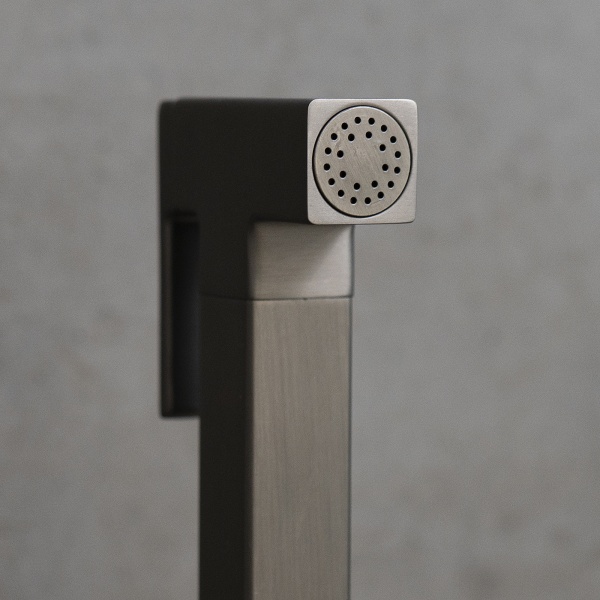 Смеситель для биде Lemark Solo LM7172GM латунь графит