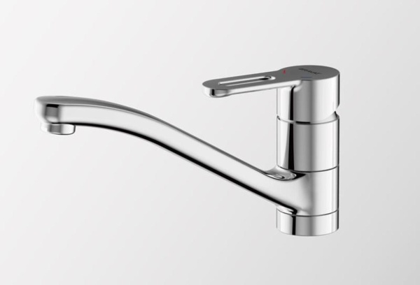 Смеситель для кухни Bravat Stream-D F737163C-1 без подключения к фильтру хром