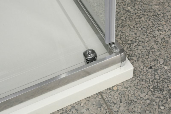 Душевой угол BelBagno Unique UNIQUE-A-2-85/100-C-Cr квадратный 85/100х85/100 стекла прозрачные, профиль хром