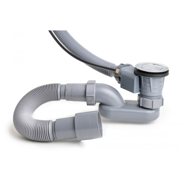 Слив-перелив Delice DLR000007 полуавтомат хром 