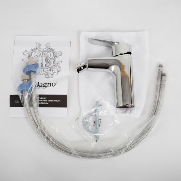 Смеситель для биде BelBagno Due DUE-BD-CRM-W0 латунь хром