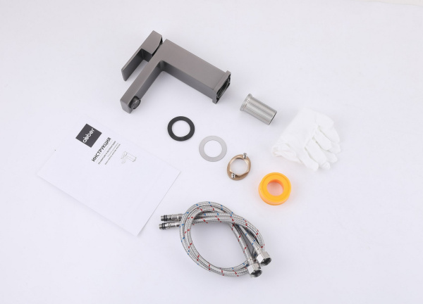 Смеситель для раковины Abber Daheim AF8210NG никель