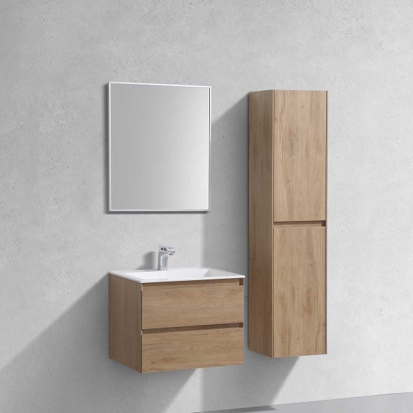 Тумба  подвесная Vincea Luka VMC-2L600NO 60 см  2 ящика цвет N.Oak 