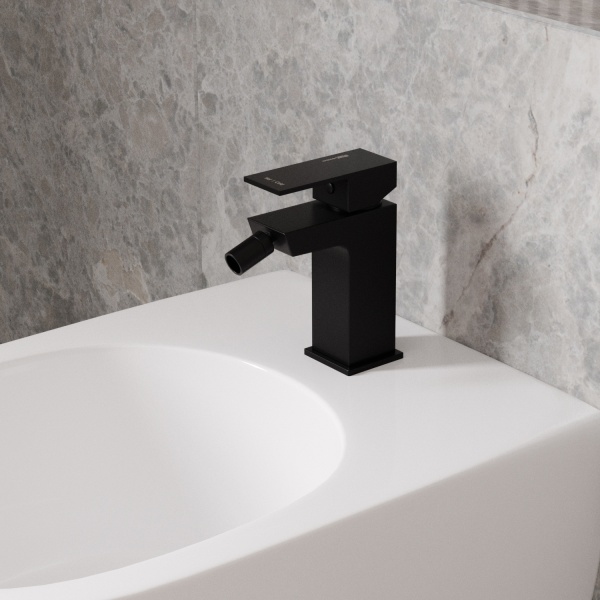 Смеситель для биде Wasserkraft Abens 2006 латунь черный