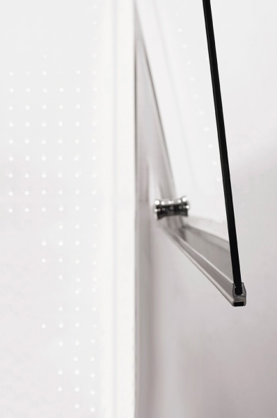 Душевая дверь Cezares Eco ECO-O-B-2-80-P-Cr 80 см стекла рифленые, профиль хром