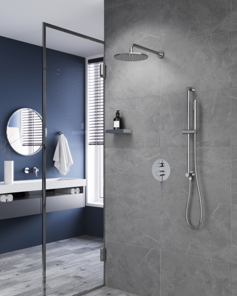 Душевая система со смесителем Timo Saona SX-2309/00SM монтаж встраиваемая в стену без термостата хром