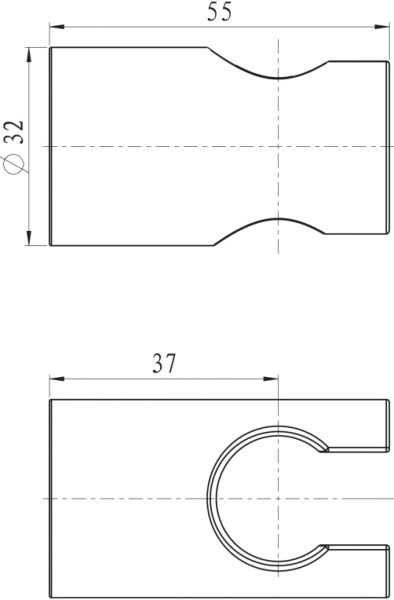 Держатель лейки BelBagno Nova BB-HLD-IN сатин 
