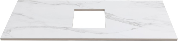 Столешница для ванной Allen Brau Priority 1.31010.M 75.8 см керамогранит, цвет белый