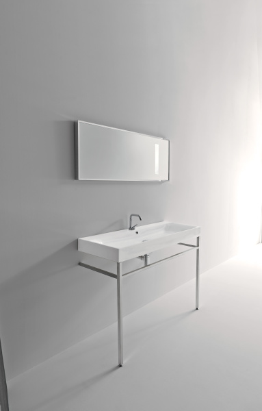 Раковина подвесная прямоугольная Kerasan Cento 353401*1 фарфор цвет белый