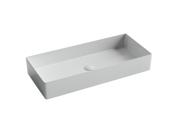 Раковина накладная прямоугольная Ceramica Nova Element CN6072 фарфор цвет белый