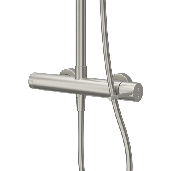 Душевая система со смесителем Cezares Relax RELAX-CD-IN монтаж настенная без термостата сатин