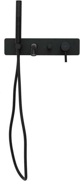 Смеситель для ванны или душа Allen Brau Priority 5.31006-31 встраиваемый в стену 
без термостата черный матовый