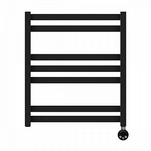 Полотенцесушитель электрический Lemark Bellario П7  50x60 LM68607EBL R черный матовый