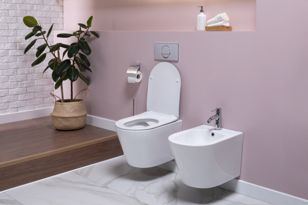 Биде подвесное Aquanet Atago Atago 2.0 B2 керамика, цвет белый