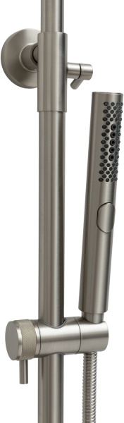 Душевая система со смесителем Allen Brau Priority 5.31A10-BN монтаж настенная без термостата брашированный никель