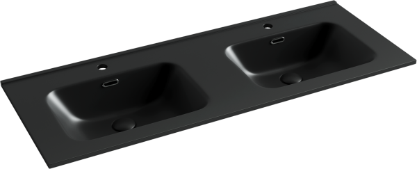 Раковина встраиваемая сверху прямоугольная Ceramica Nova Element CN7004MB фарфор цвет черный матовый