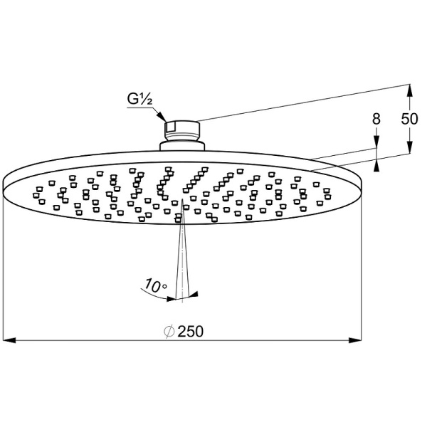 Душевая система со смесителем Kludi Bozz 387363976 монтаж встраиваемая в стену без термостата черный матовый
