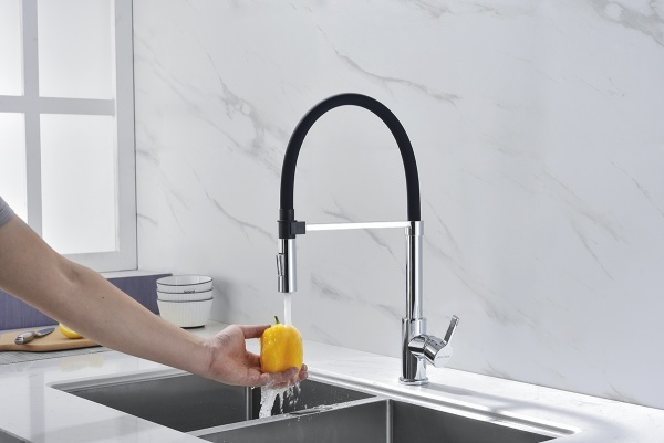 Смеситель для кухни Paulmark Halt Ha214021-CR без подключения к фильтру хром