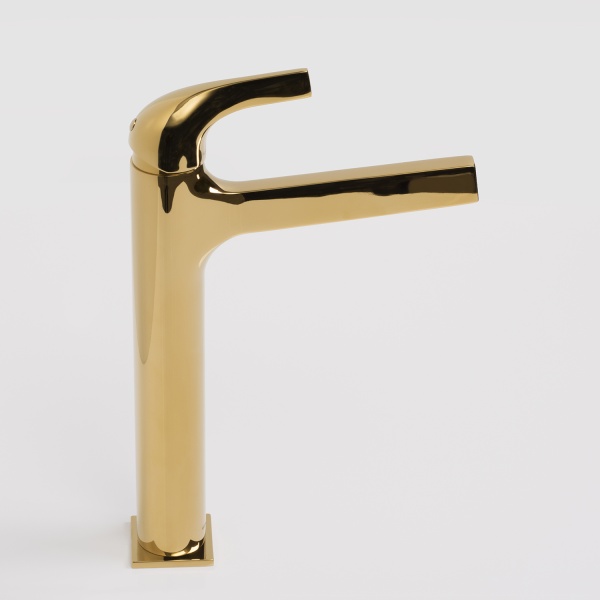 Смеситель для раковины Wasserkraft Sauer 7103H золото