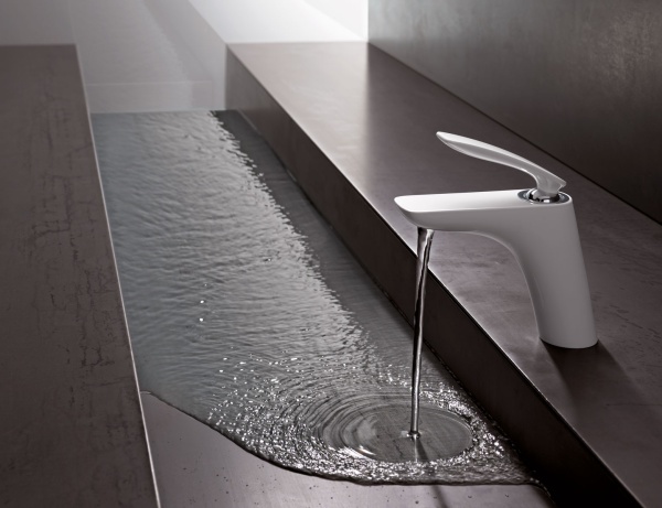 Смеситель для раковины Kludi Balance 520269175 белый/хром