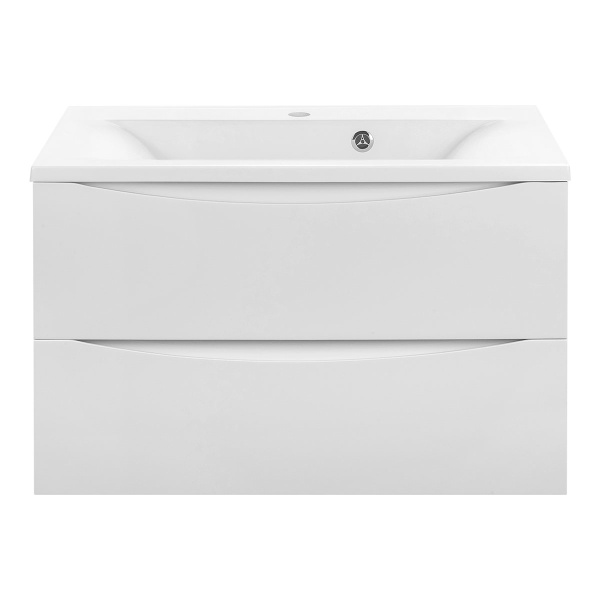 Тумба  подвесная Vincea Mia VMC-2MA800GW 80 см  2 ящика цвет G.White 